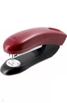 Степлер Stripe №24/6, 26/6, 20 листов, бордовый