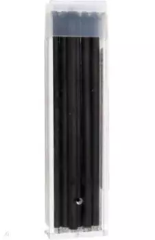 Стержни чернографитные для цанговых карандашей, 2В, 6 штук