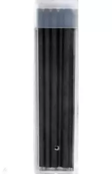 Стержни чернографитные для цанговых карандашей, HВ, 6 штук