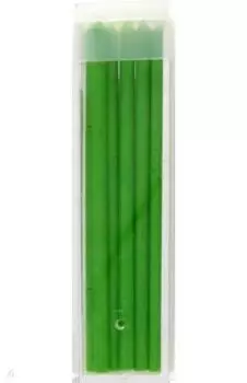 Стержни цветные для цанговых карандашей Polycolor 4240/22, желтовато-зеленые, 6 штук