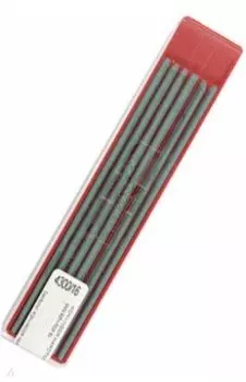 Стержни для цанговых карандашей технические 4300/16, зеленые, 12 штук