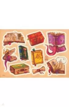 Стикерпак Живые книги