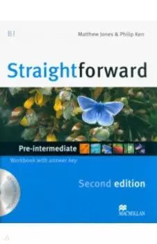Straightforward. Pre-intermediate. Second Edition. Workbook with answer key +CD