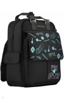 Сумка-рюкзак Life style, черная