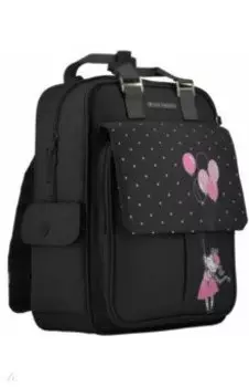 Сумка-рюкзак Принцесса и шары, черный