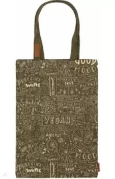 Сумка-шоппер с карманом Vegan