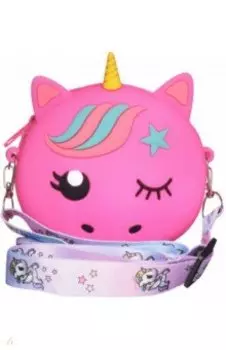 Сумочка для девочки Единорог, фуксия