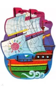 Супер-пазл Бригантина, 115 деталей