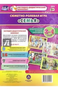 Сюжетно-ролевая игра Семья. Моделирование игрового опыта детей 3-4 лет. ФГОС ДО