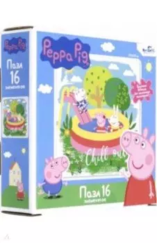 Свинка Пеппа. Пазл-16 "Отдых" (06028)