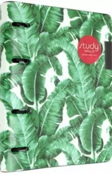 Тетрадь 120 листов, кольцевой механизм ",Palm" (N1686)