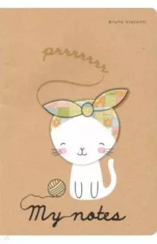 Тетрадь 40 листов "CAT AND BALL" (7-40-084)