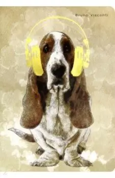 Тетрадь "Basset" (40 листов, клетка) (7-40-001/19)