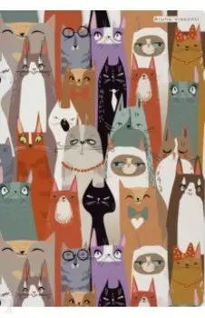 Тетрадь Cats Company, А5, 40 листов, клетка