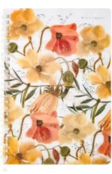 Тетрадь Цветочная страсть, 60 листов, клетка