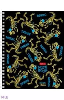 Тетрадь ДИНОзавры, 48 листов, клетка, в ассортименте