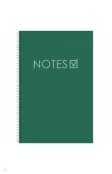 Тетрадь для конспектов New day. Зеленый, 80 листов, А4, клетка