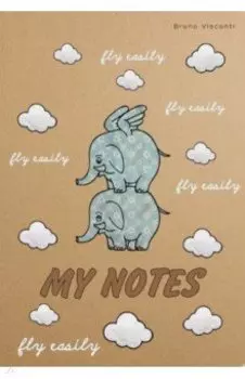 Тетрадь Elephant+Elephant, А5, 40 листов, клетка