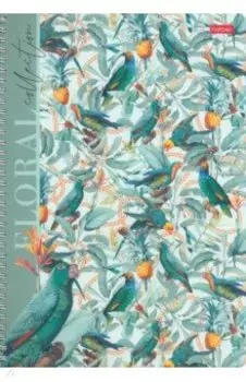 Тетрадь Floral collection, А4, 80 листов, клетка