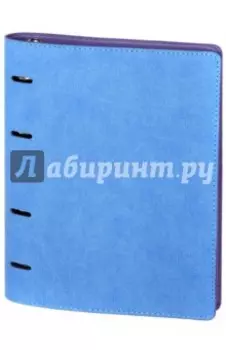 Тетрадь "Копибук". Голубая-сиреневая, 160 листов, А5. Мягкая обложка (43143)