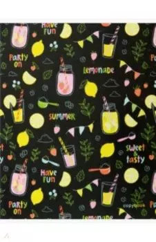 Тетрадь Лимонад, 96 листов, линия