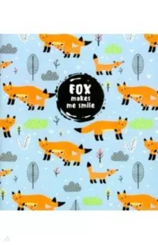 Тетрадь Лисички, 48 листов, клетка