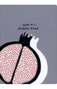 Тетрадь Mood. Гранат, А5+, 48 листов, клетка