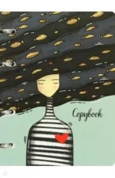 Тетрадь Морская фантазия, 120 листов, клетка