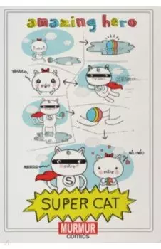 Тетрадь Murmur Comics, А5, 40 листов, клетка