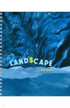 Тетрадь на гребне "Космические льды", А5, 96 листов, клетка, в ассортименте (ТС2Л967281)