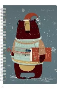 Тетрадь на гребне Smart Bear, 60 листов, линия