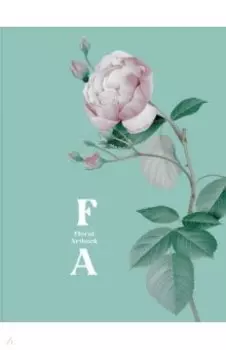 Тетрадь на кольцах Flower art, 120 листов, клетка