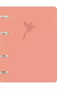 Тетрадь на кольцах "Harmony. Розовый", А5, 120 листов, клетка (ПБИ1204899)