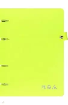 Тетрадь на кольцах Желтый, 80 листов, А5, клетка