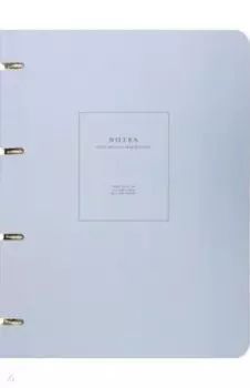 Тетрадь Notes, голубая, А4, 120 листов, клетка
