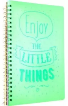 Тетрадь общая "Light Book. Зеленый" (80 листов, А5, клетка, гребень) (ТПЛБ58047)