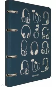 Тетрадь общая на кольцах "ColourMania. Дизайн 6" (100 листов, А5, клетка) (ПБФ1004706)