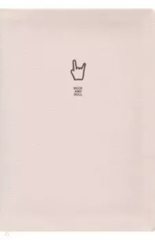 Тетрадь общая "Rock-n-roll. Серый" (96 листов, А5, клетка) (N2010)