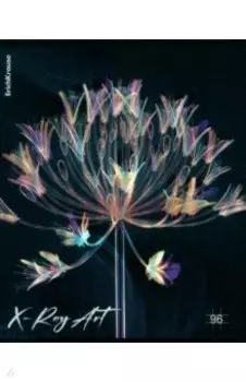 Тетрадь общая X-Ray Art, А5, 96 листов, клетка, в ассортименте