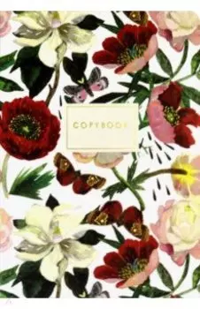 Тетрадь "Пионы" (40 листов, клетка)