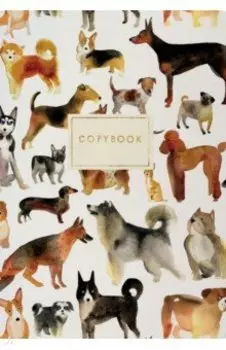 Тетрадь Планета собак ,А5, 40 листов, клетка