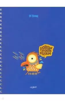 Тетрадь Птичка, А5, 48 листов, клетка