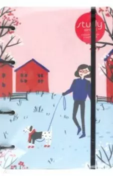 Тетрадь с кольцевым механизмом Mates, 120 листов, клетка