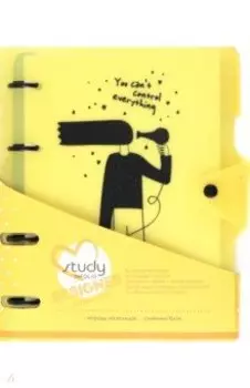 Тетрадь с кольцевым механизмом Situation, 120 листов, клетка