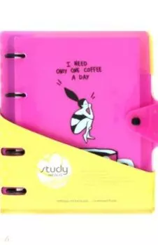 Тетрадь с кольцевым механизмом Situation, 120 листов, клетка