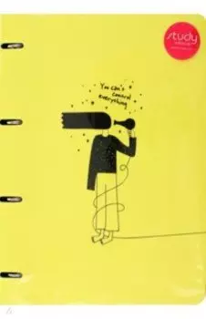 Тетрадь с кольцевым механизмом Situation. Девочка, 120 листов, клетка, А4