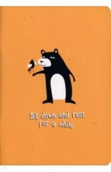 Тетрадь Silly. Медведь, 40 листов, клетка, А5-