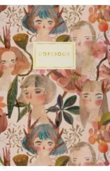 Тетрадь Сказочные девочки, 40 листов, клетка