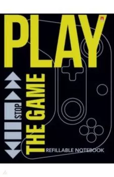 Тетрадь со сменным блоком Play the Game, А5, 160 листов, клетка