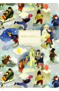 Тетрадь "Зима", 40 листов, клетка